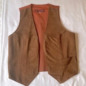 Galvez Leather Vest